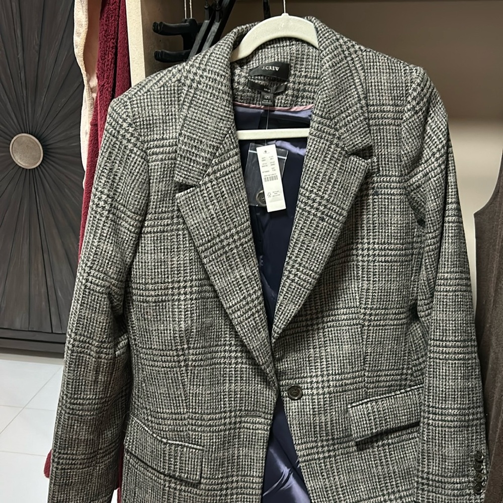 NWT J.Crew Willa blazer 12 tall